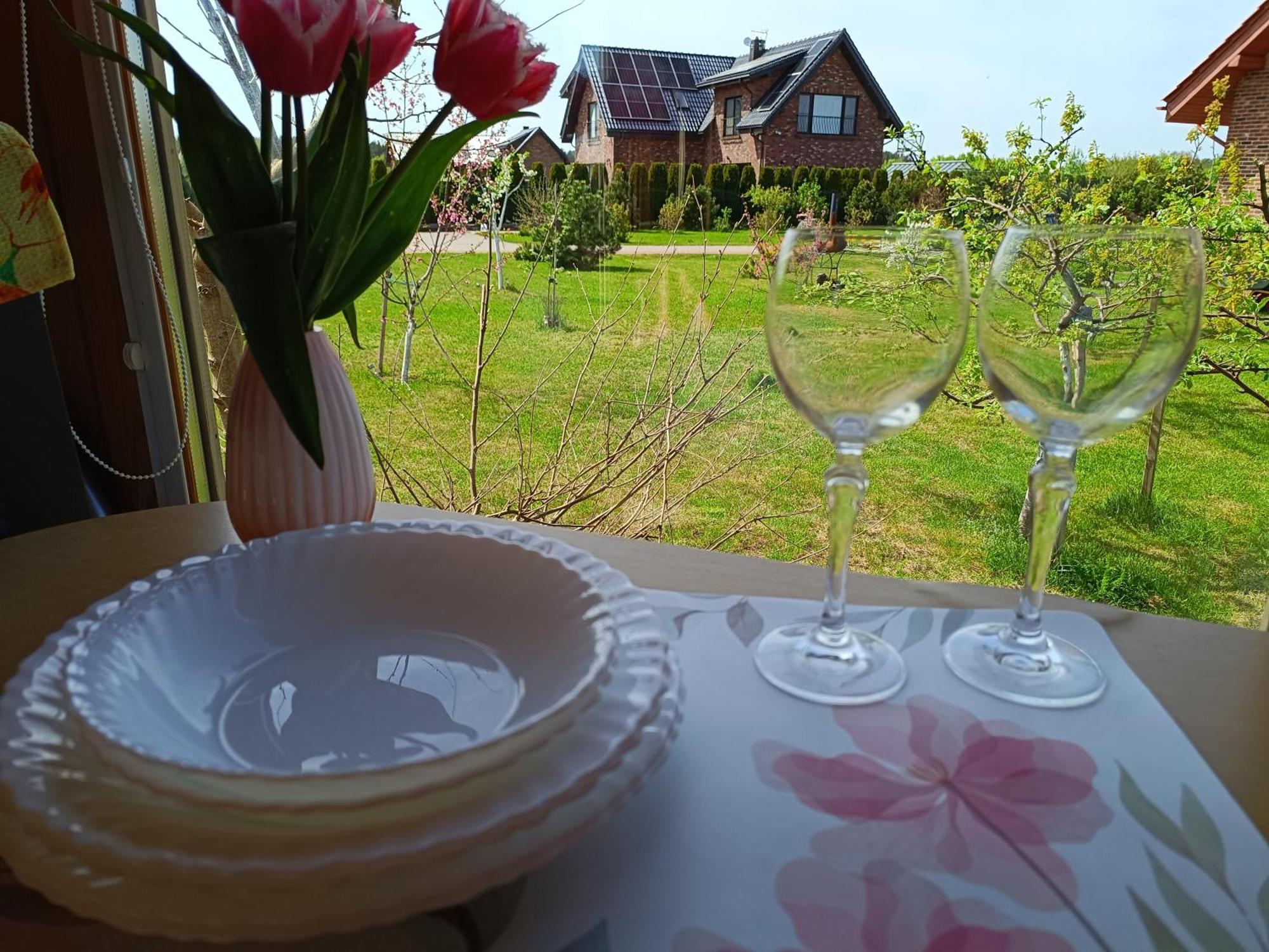 Namelis Karkleje Villa Buitenkant foto